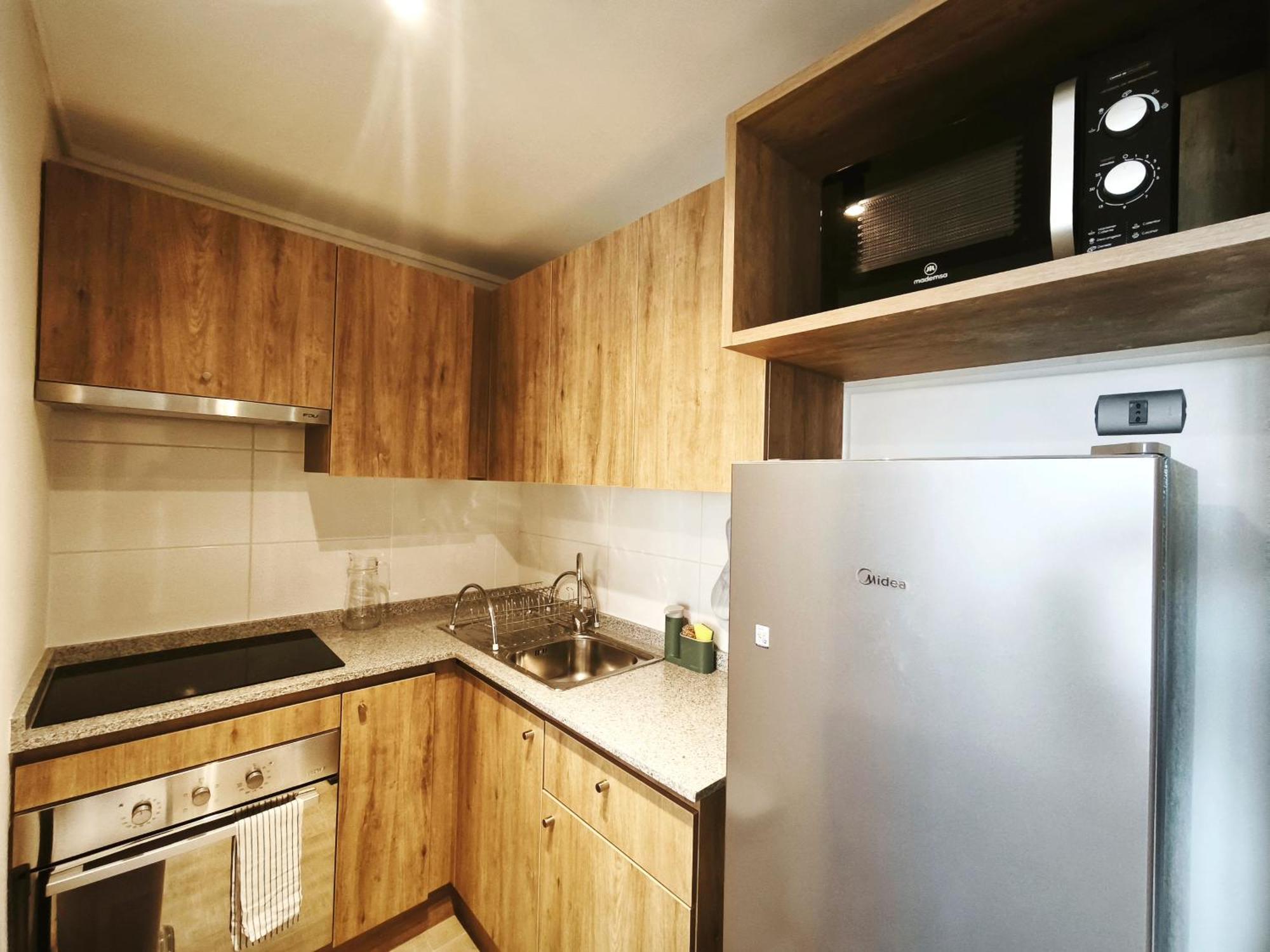 Apartment Depto A Pasos Metro Ecuador Santiago